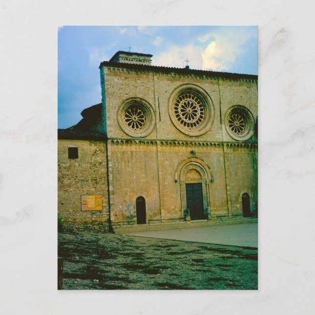 Upper Basilica, Assisi Postcard (Front)