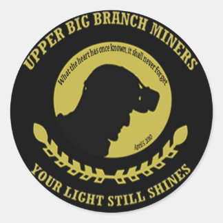 Upper Big Branch Miner Memorial Stickers