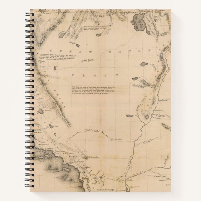 Upper California Notebook (Front)