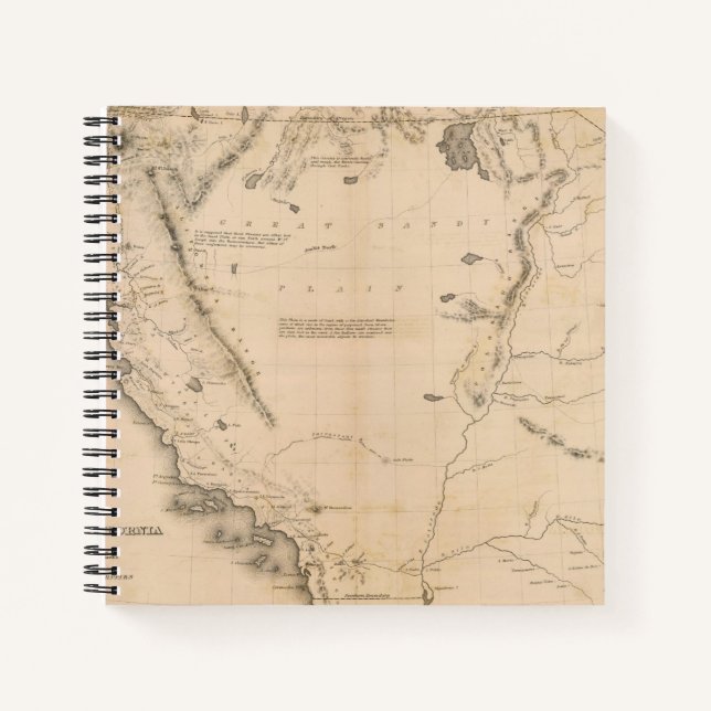 Upper California Notebook (Front)