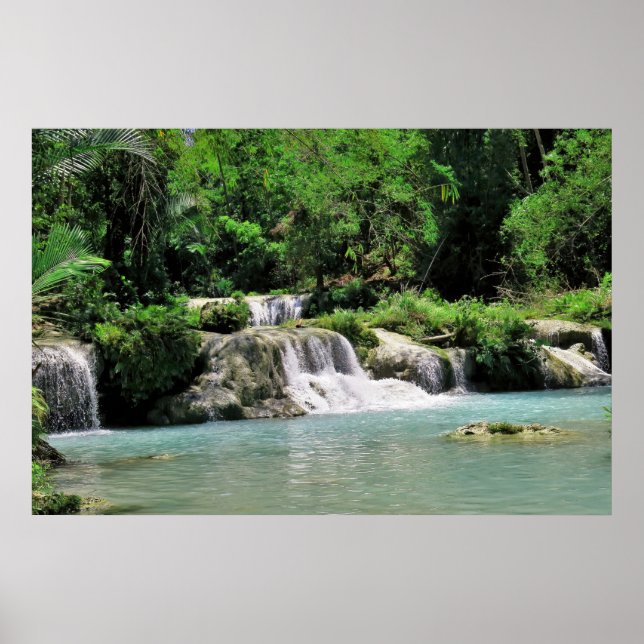 Upper Cambugahay Falls Poster (Front)