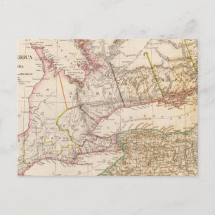 Upper Canada, NY, Penn, Mich Postcard