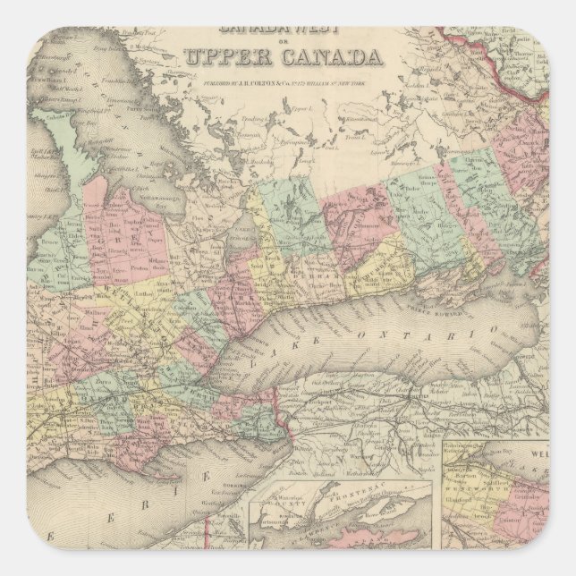 Upper Canada Square Sticker (Front)