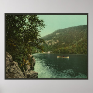 Upper Cascade Lake, Adirondack Mountains Poster