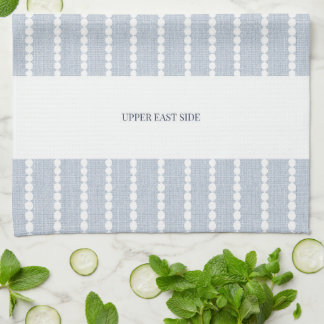 Upper East Side New York Preppy Kitchen Tea Towel