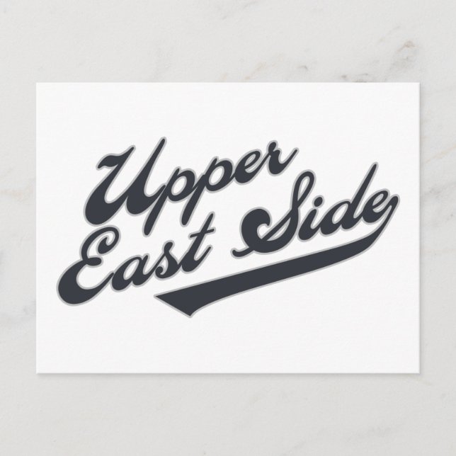 Upper East Side Postcard (Front)