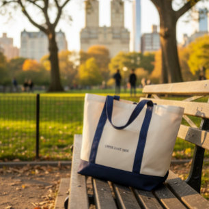 Upper East Side Tote Bag   NYC Manhattan 