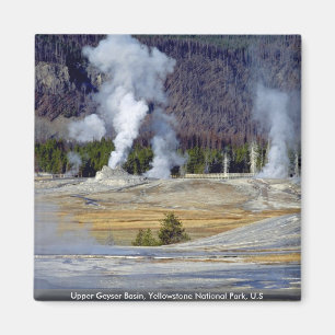 Upper Geyser Basin, Yellowstone National Park, U.S Magnet