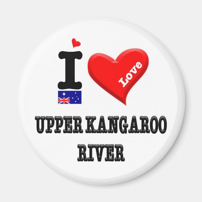 UPPER KANGAROO RIVER - I Love Magnet (Front)