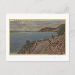 Upper Klamath Lake, Oregon - Lookout Point Postcard