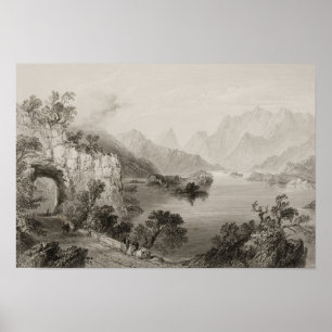 Upper Lake at Killarney, County Killarney, Poster