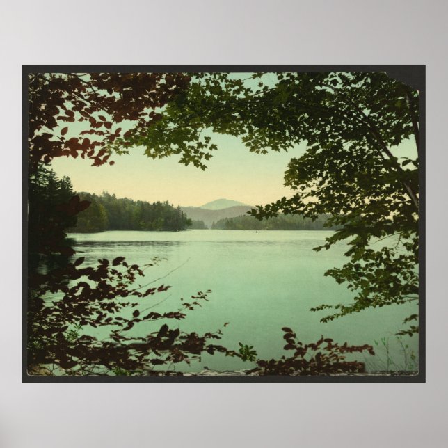 Upper Loon Lake, Adirondacks, New York Poster (Front)