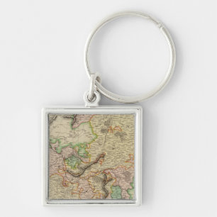 Upper, Lower Rhine Key Ring