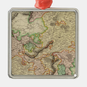 Upper, Lower Rhine Metal Tree Decoration
