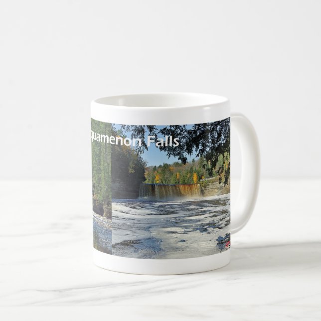 Upper & Lower Tahquamenon Falls mug (Front Right)