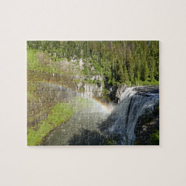 Upper Mesa Falls Jigsaw Puzzle (Horizontal)