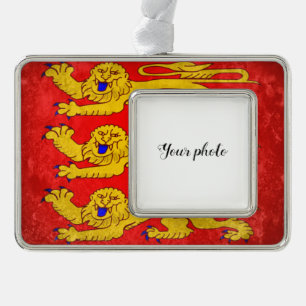 Upper Normandy Silver Plated Framed Ornament