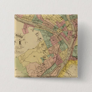 Upper Ohio River and Valley 10 15 Cm Square Badge