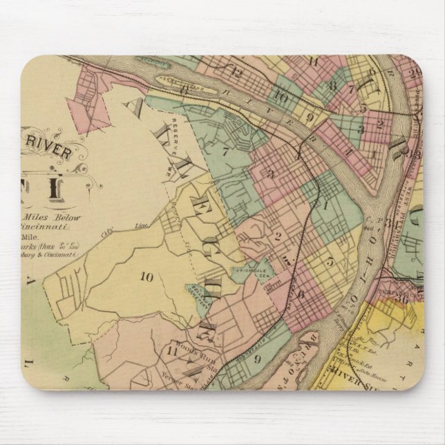 Upper Ohio River and Valley 10 Mouse Pad (Front)