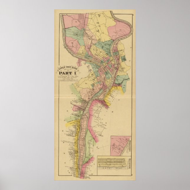 Upper Ohio River and Valley 10 Poster (Front)