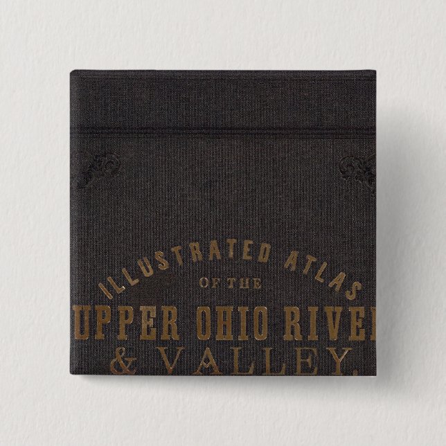 Upper Ohio River and Valley 11 15 Cm Square Badge (Front)
