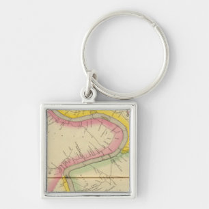 Upper Ohio River and Valley 11 Key Ring