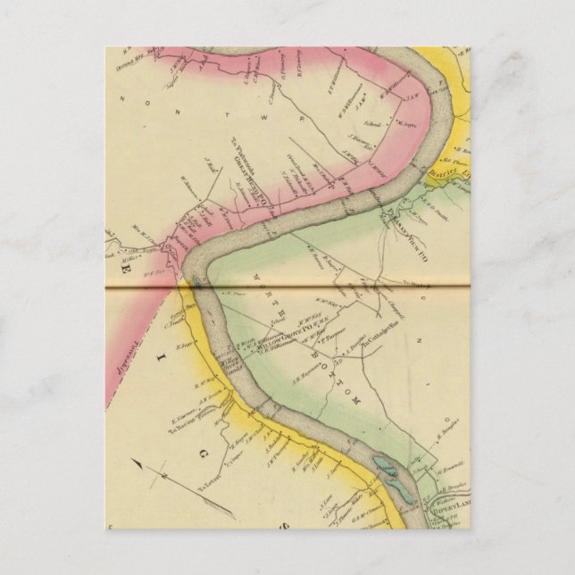 Upper Ohio River and Valley 11 Postcard (Front)