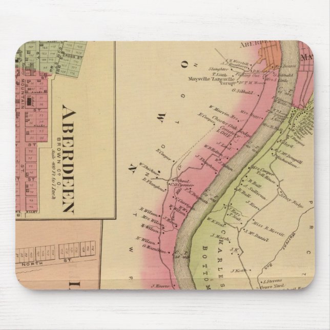Upper Ohio River and Valley 2 Mouse Pad (Front)