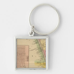 Upper Ohio River and Valley 4 Key Ring