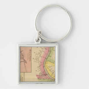 Upper Ohio River and Valley 6 Key Ring