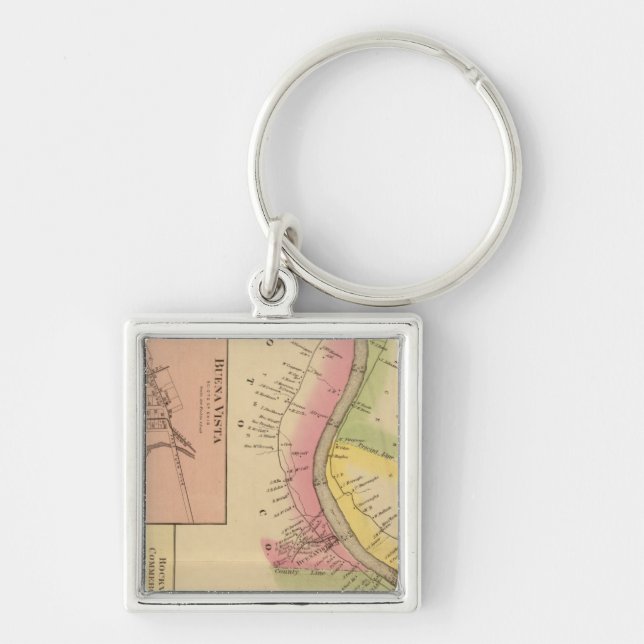 Upper Ohio River and Valley 6 Key Ring (Front)