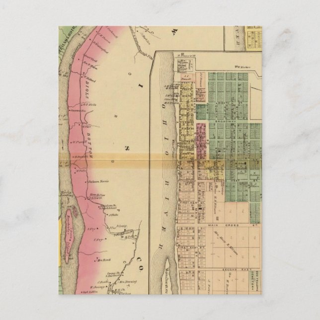 Upper Ohio River and Valley 9 Postcard (Front)