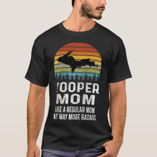 Upper Peninsula Michigan Gifts Retro Yooper Mum T-Shirt