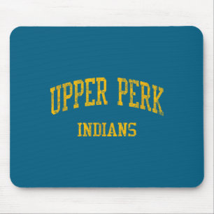 Upper Perk High School Hs Pennsburg Pa Vintage Srt Mouse Pad