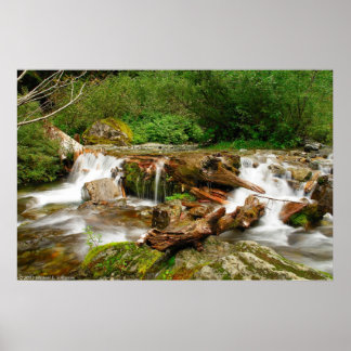 Upper Perry Creek Falls Poster