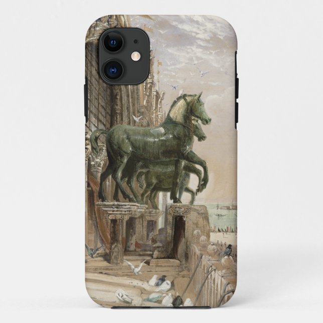 Upper portion of the facade of St. Mark's Church, Case-Mate iPhone Case (Back)