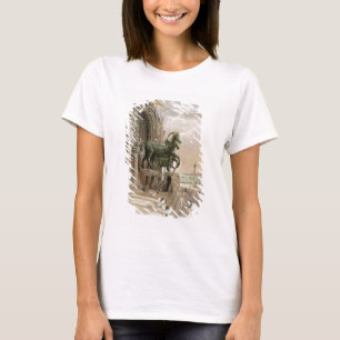 Upper portion of the facade of St. Mark's Church, T-Shirt