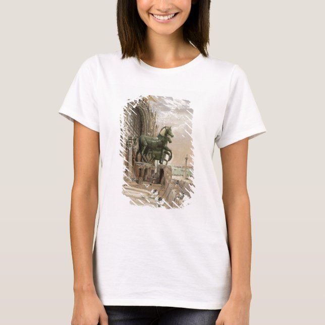 Upper portion of the facade of St. Mark's Church, T-Shirt (Front)
