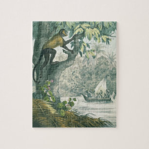 Upper reaches of the Amazon, from 'Das Buch der We Jigsaw Puzzle