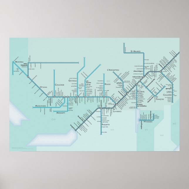 Upper Saint Lawrence Poster (Front)