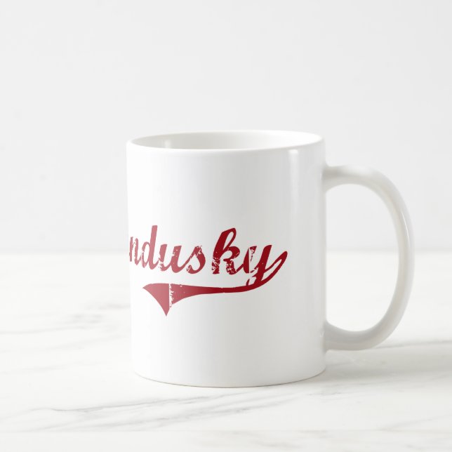 Upper Sandusky Ohio Classic Design Coffee Mug (Right)