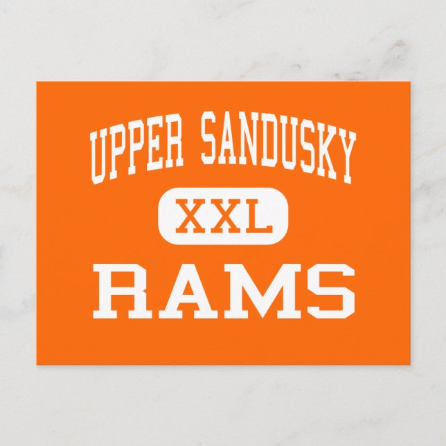 Upper Sandusky - Rams - Senior - Upper Sandusky Postcard (Front)