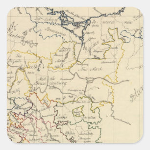 Upper Saxony 2 Square Sticker