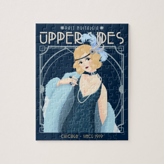 Upper Sides Retro     Jigsaw Puzzle (Vertical)