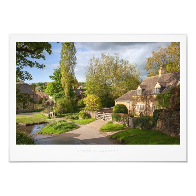 Upper Slaughter Photo Print (Front)