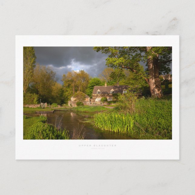 Upper Slaughter Postcard (Front)
