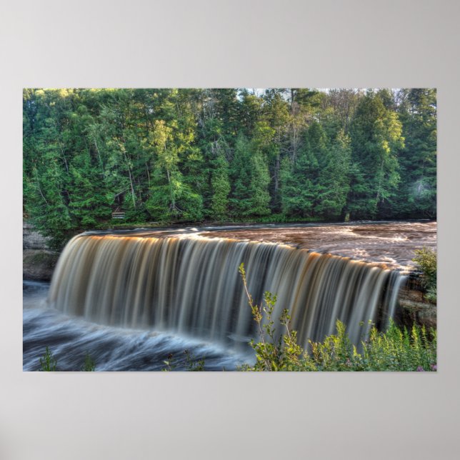 Upper Tahquamenon Falls, Michigan Poster (Front)