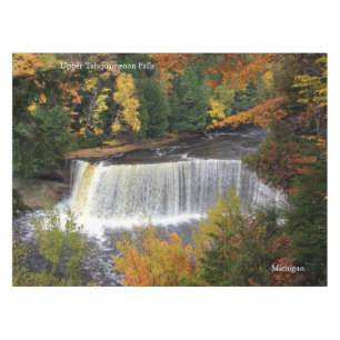 Upper Tahquamenon Falls table cloth