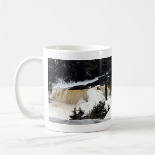 Upper Tahquamenon Falls winter mug