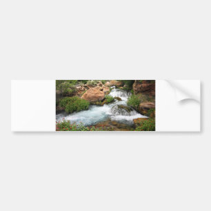 Upper Tapeats Creek Waterfall - Grand Canyon Bumper Sticker